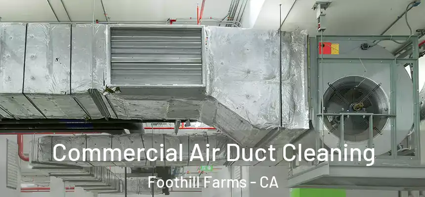 Commercial Air Duct Cleaning Foothill Farms - CA
