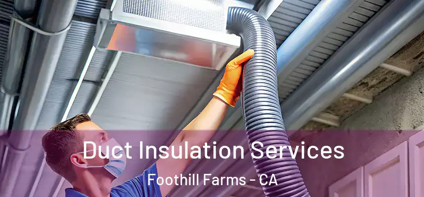  Duct Insulation Services Foothill Farms - CA